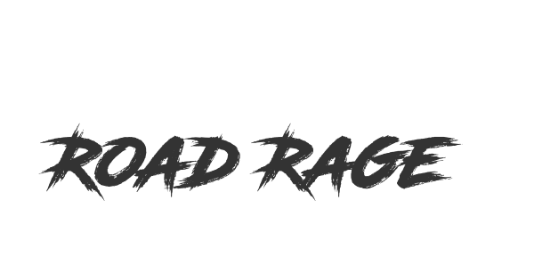 Road Rage font thumb